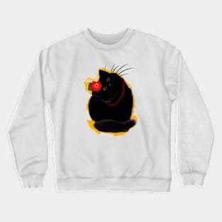 Frida Kitty Crewneck Sweatshirt